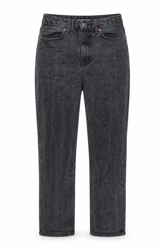 Womens UK Size 6 H&M Regular Fit Tapered Grey Jeans