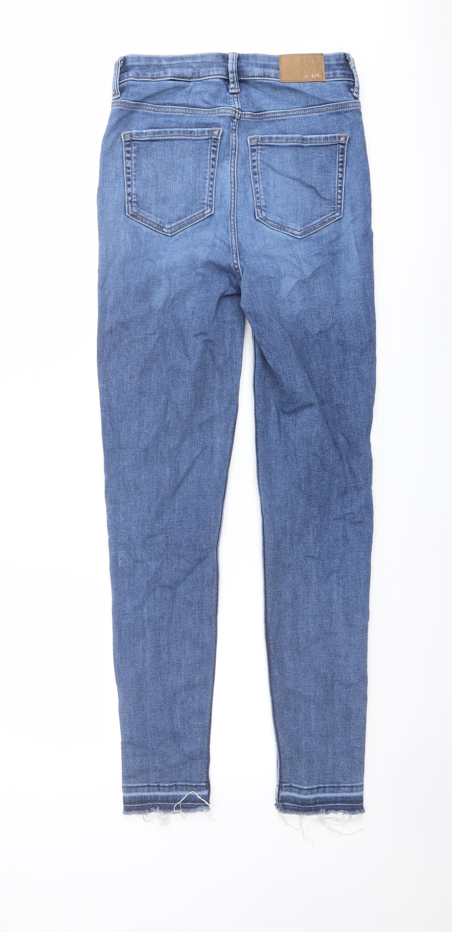 Womens UK Size 6 Marks and Spencer Regular Fit Skinny Blue Jeans