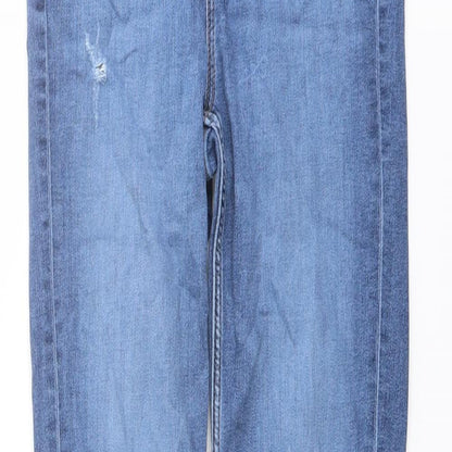 Womens UK Size 6 Marks and Spencer Regular Fit Skinny Blue Jeans