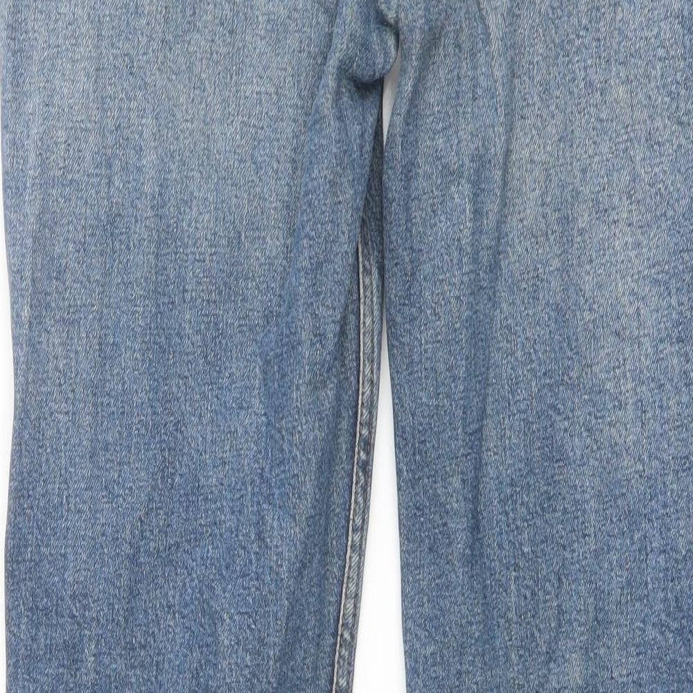 BDG Mens Blue Cotton Straight Jeans Size 32 in L32 in Regular Button