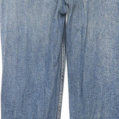 BDG Mens Blue Cotton Straight Jeans Size 32 in L32 in Regular Button