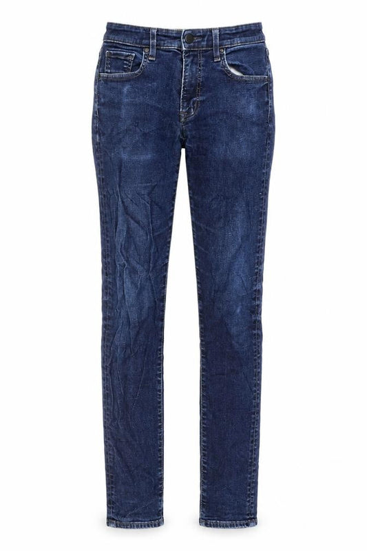 Womens UK Size 26 in Uniqlo Regular Fit Skinny Blue Jeans