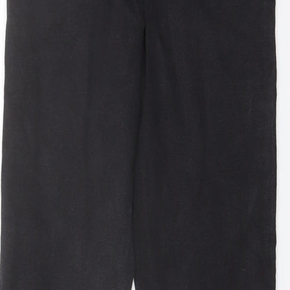 Denim & Co. Womens Grey Cotton Skinny Jeans Size 10 L29 in Regular Button