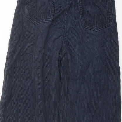 BDG Womens Blue Cotton Trousers Size 28 in L22 in Regular Button