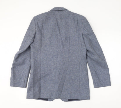 Mens UK Size One Size Hepworths Blue Jacket