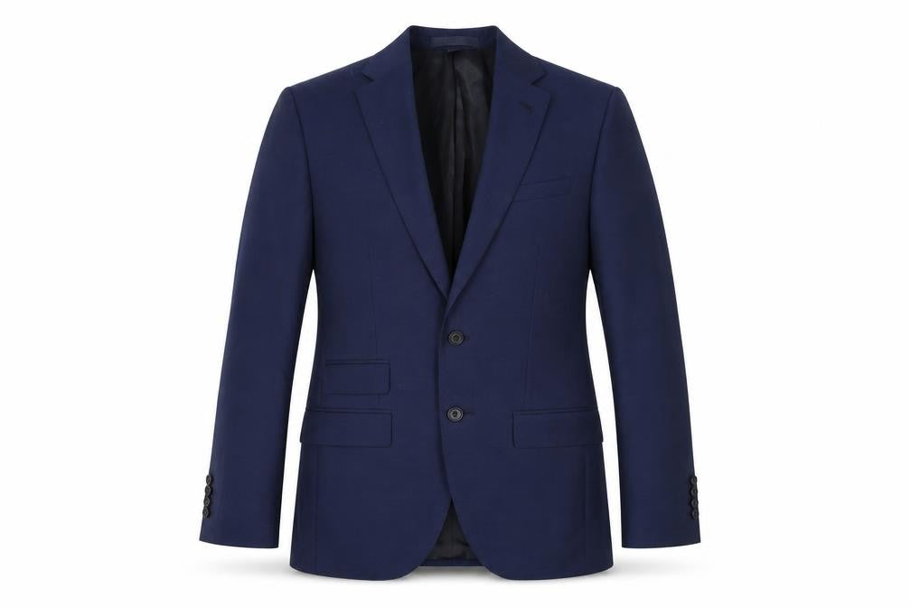 Mens UK Size 36 Marks and Spencer Regular Blue Suit Jacket
