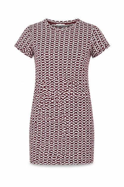 Zara Womens Multicoloured Geometric Polyester Bodycon Size S Round Neck Pullover