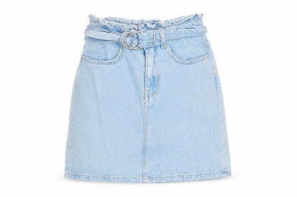 Womens UK Size 4 Divided by H&M A-Line Denim Skirt