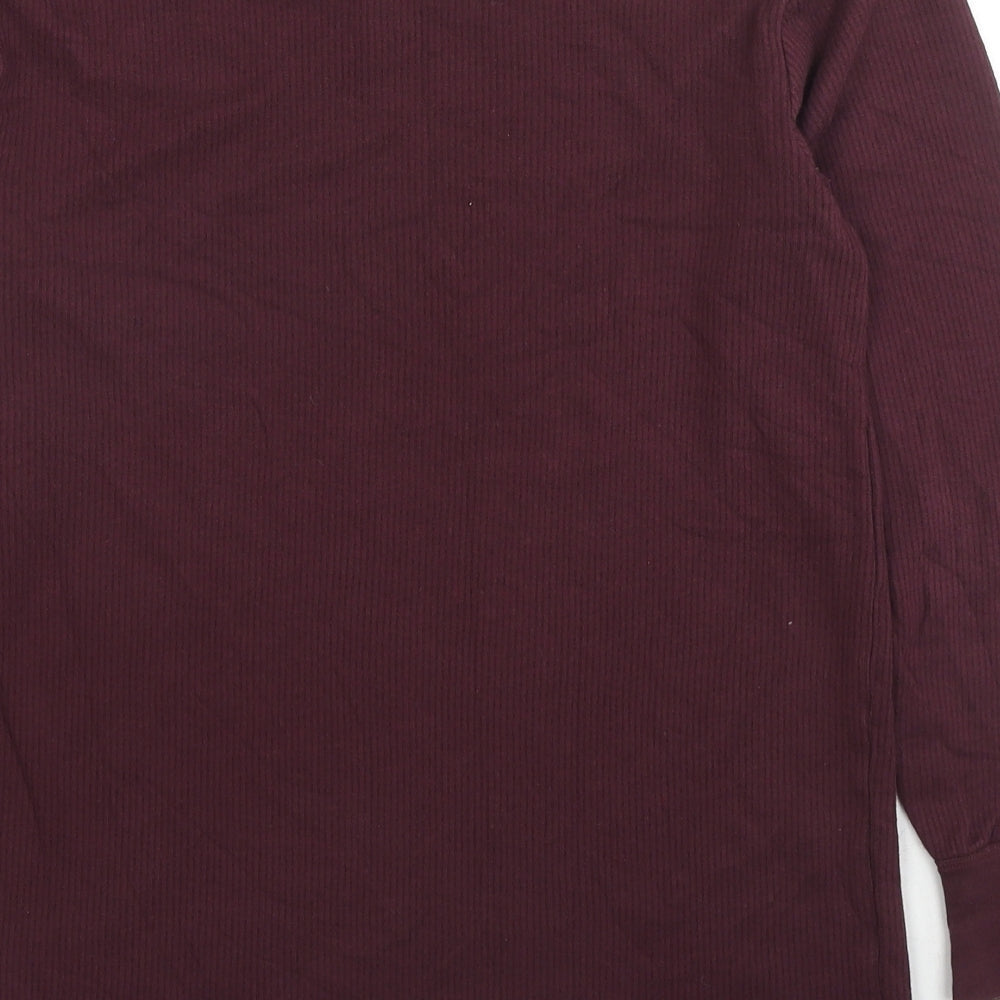 Mens UK Size S Marks and Spencer Red Pullover Sweatshirt
