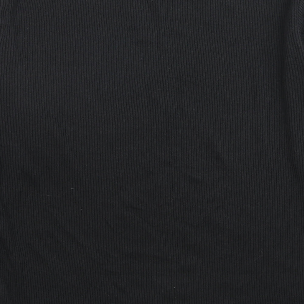Mens UK Size S Marks and Spencer Black Pullover Sweatshirt