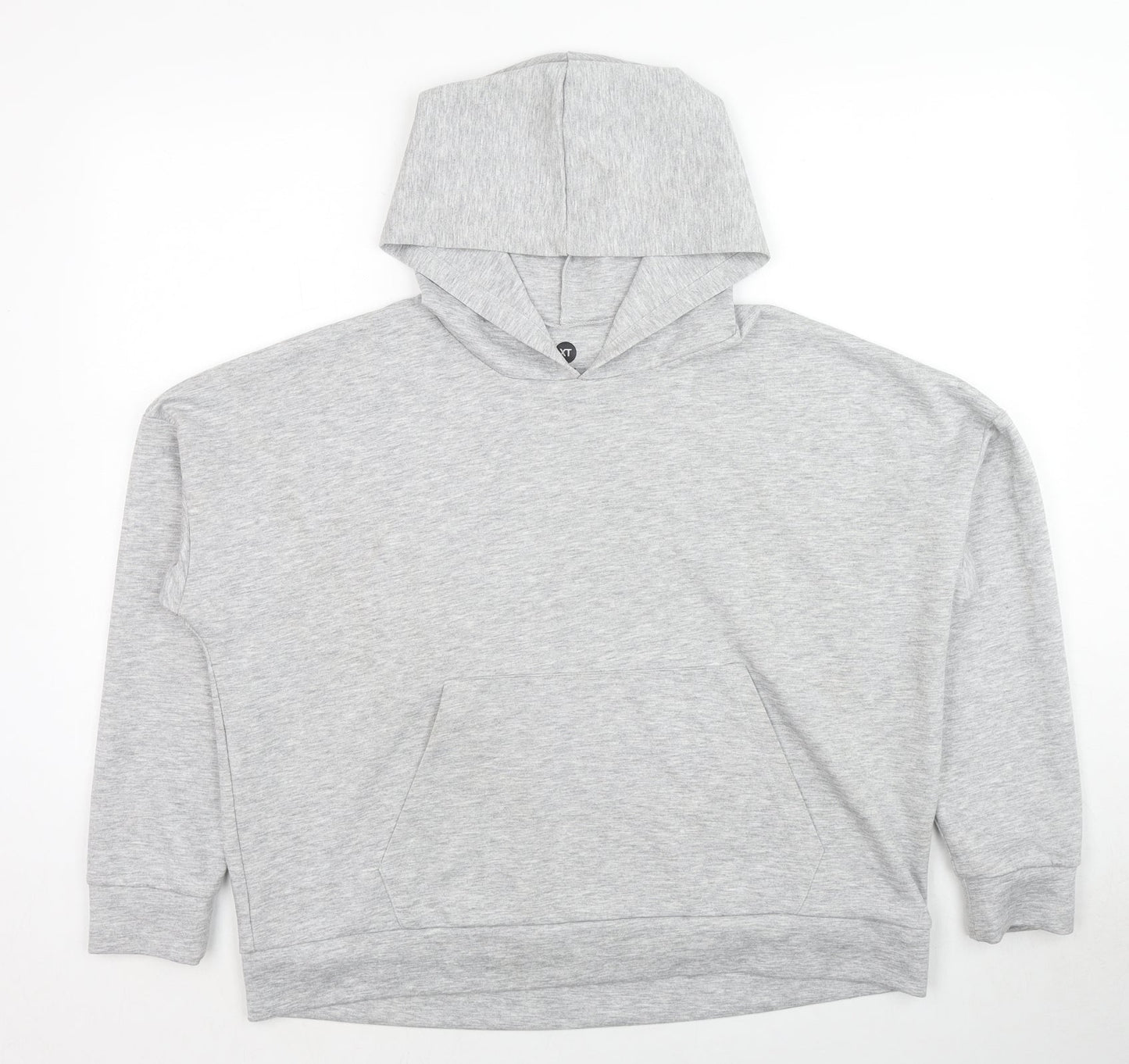 XT Womens Grey Polyester Pullover Hoodie Size 12 Pullover