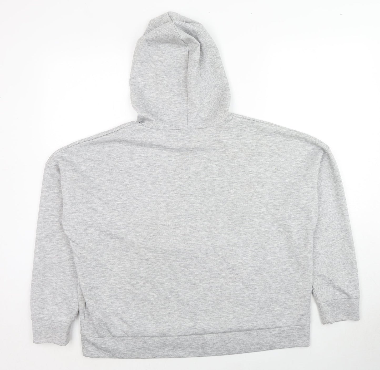 XT Womens Grey Polyester Pullover Hoodie Size 12 Pullover