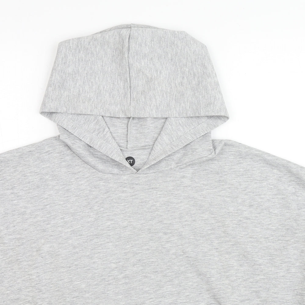 XT Womens Grey Polyester Pullover Hoodie Size 12 Pullover