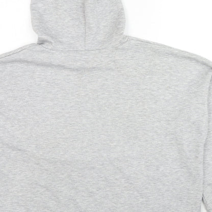 XT Womens Grey Polyester Pullover Hoodie Size 12 Pullover