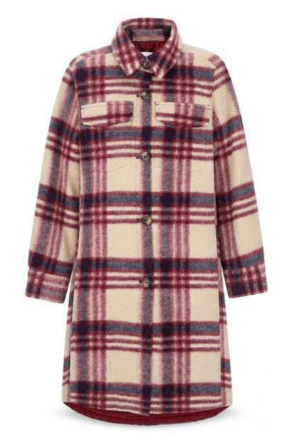 Womens UK Size XS H&M Multicoloured Overcoat