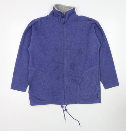 Sports Wear Womens Purple Jacket Size S Zip - Size S-M