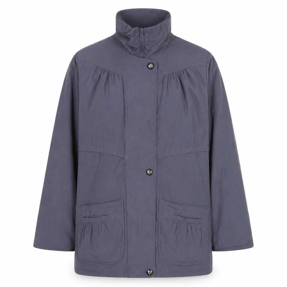 Womens UK Size 10 Telemac Purple Parka Coat