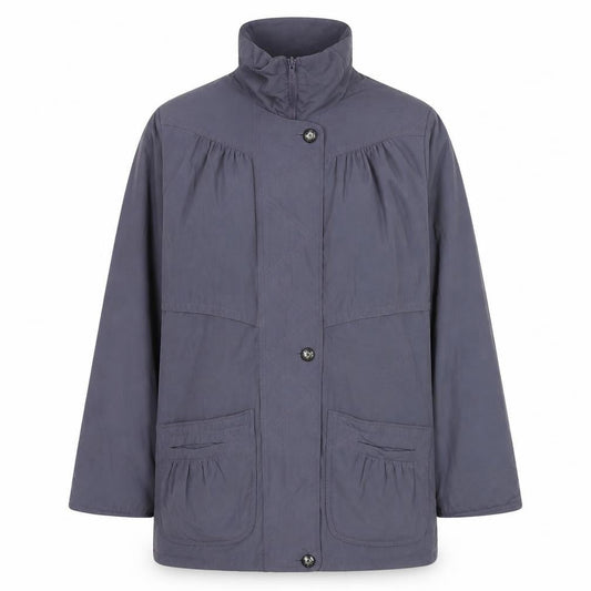 Womens UK Size 10 Telemac Purple Parka Coat