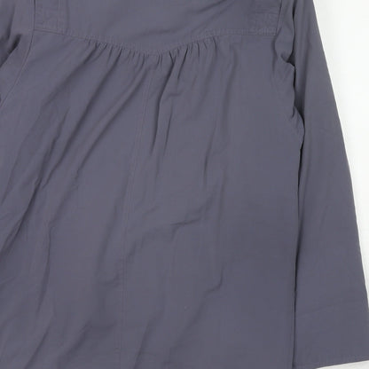 Womens UK Size 10 Telemac Purple Parka Coat