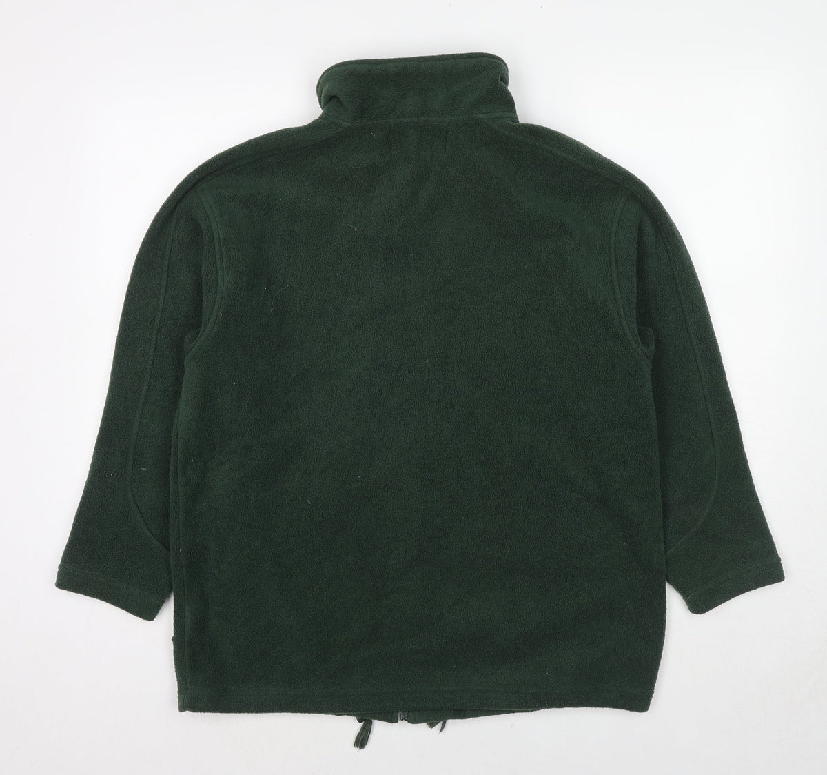 Back view of Fabrizio women’s green jacket, size S, zip -, size S/m