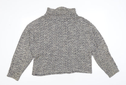 Womens UK Size L American Apparel Multicoloured Pullover Jumper