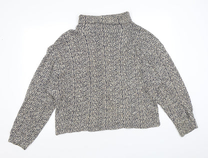 Womens UK Size L American Apparel Multicoloured Pullover Jumper