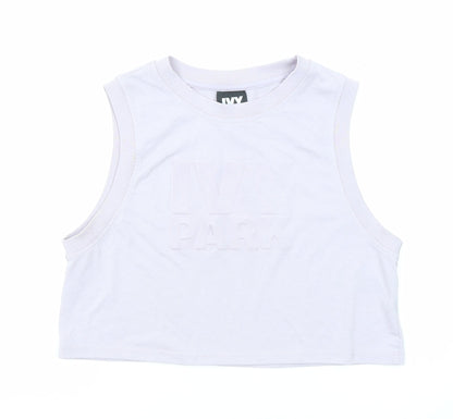 Womens UK Size XS IVY PARK Purple Basic Tank
