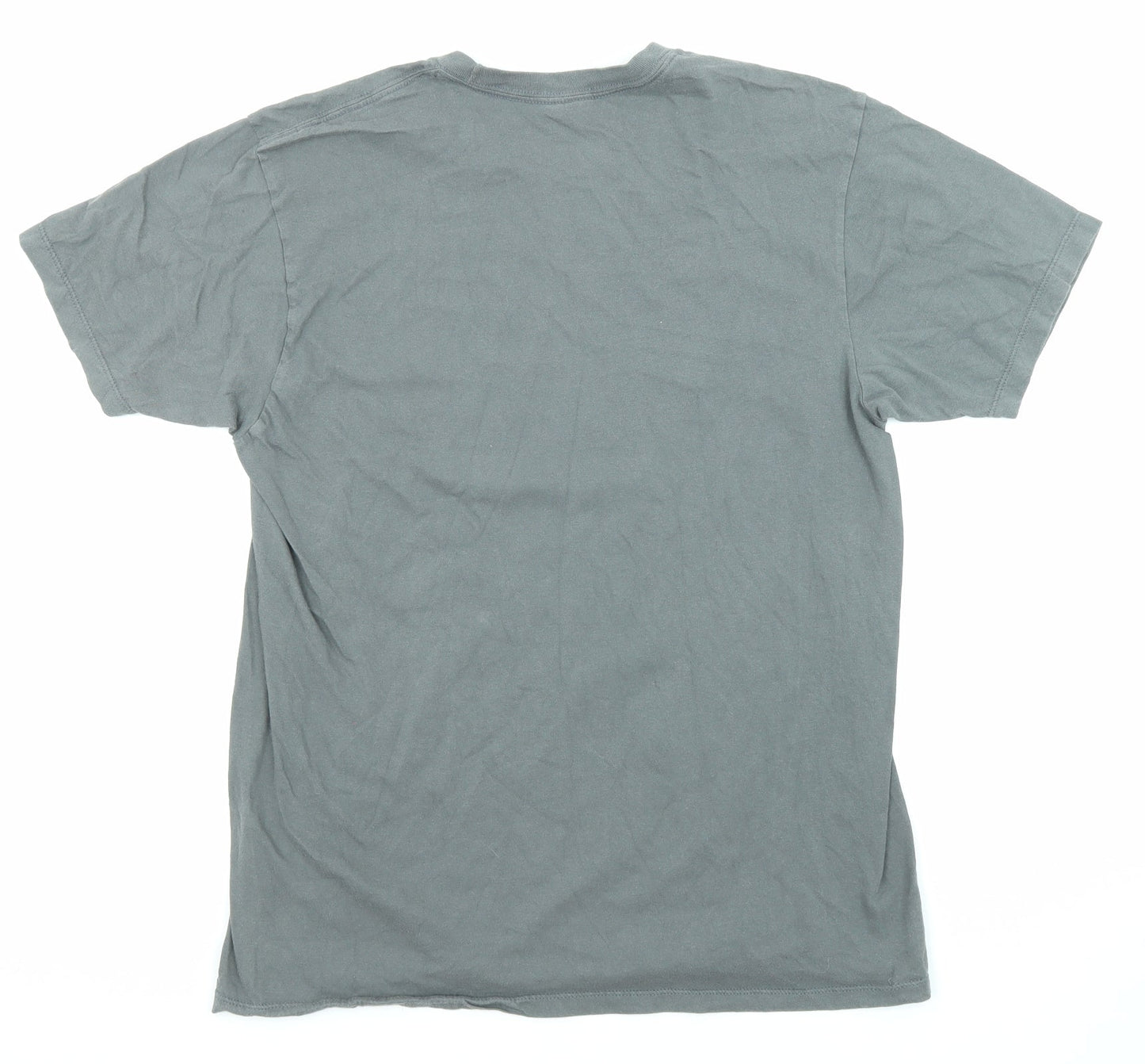Mens UK Size M Hard Rock Grey  T-Shirt