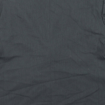 Haggar Mens Black Polyester Jacket Suit Jacket Size 46 Regular