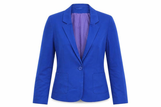 Womens UK Size 8 Divided by H&M Blue Jacket