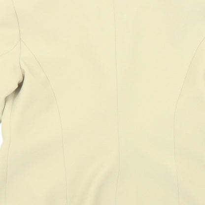 Brasil Em Gotas Womens Beige Jacket Blazer Size M Button