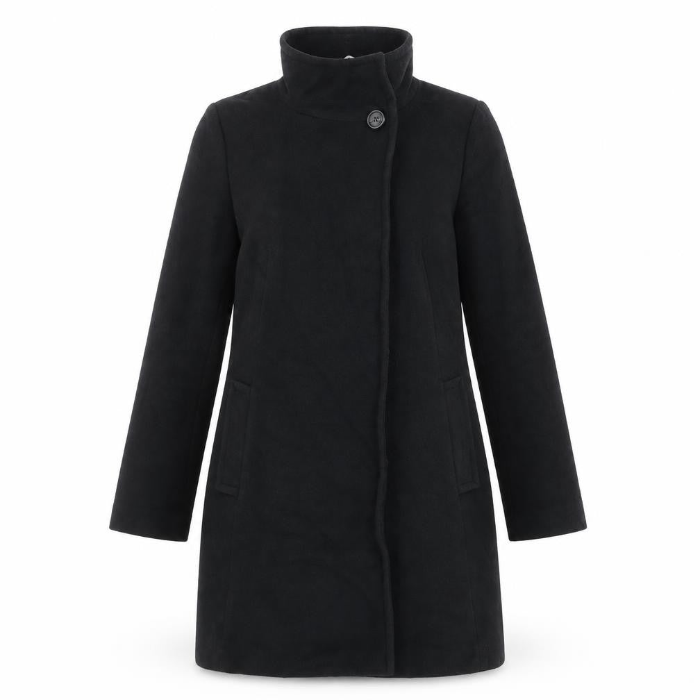 Womens UK Size S Gap Black Overcoat