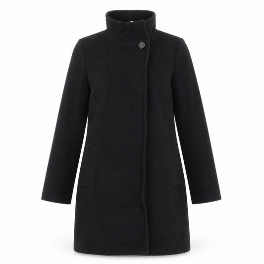 Womens UK Size S Gap Black Overcoat