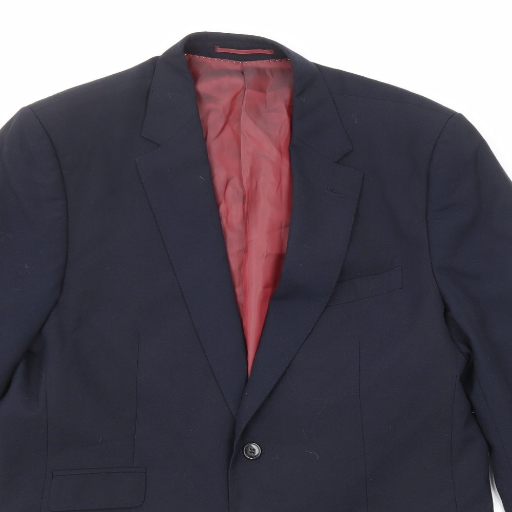 Mens UK Size 42 Skopes Regular Blue Suit Jacket