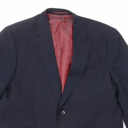 Mens UK Size 42 Skopes Regular Blue Suit Jacket