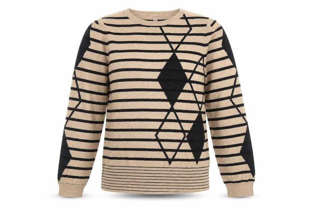 Womens UK Size S NEXT Beige Pullover Jumper