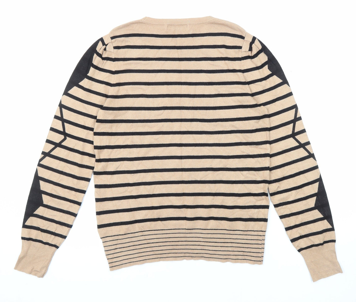 Womens UK Size S NEXT Beige Pullover Jumper