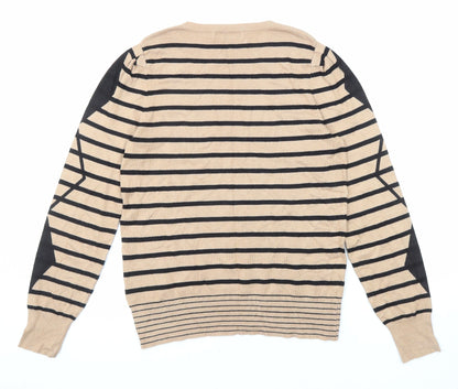 Womens UK Size S NEXT Beige Pullover Jumper