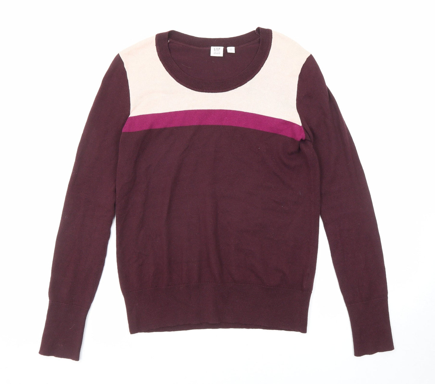 Womens UK Size XS Gap Purple Pullover Jumper