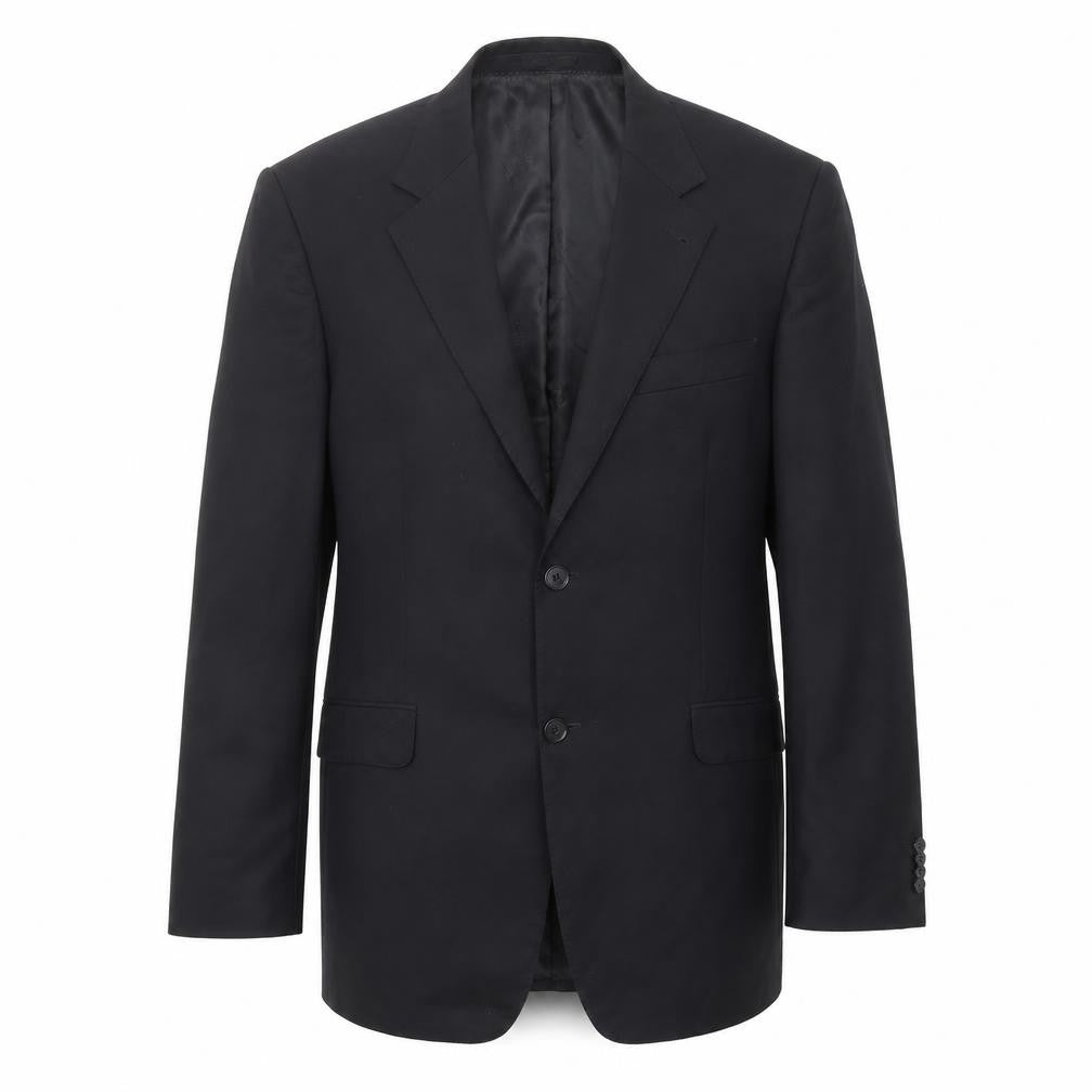 Mens UK Size 40 Simon Carter Regular Black Suit Jacket