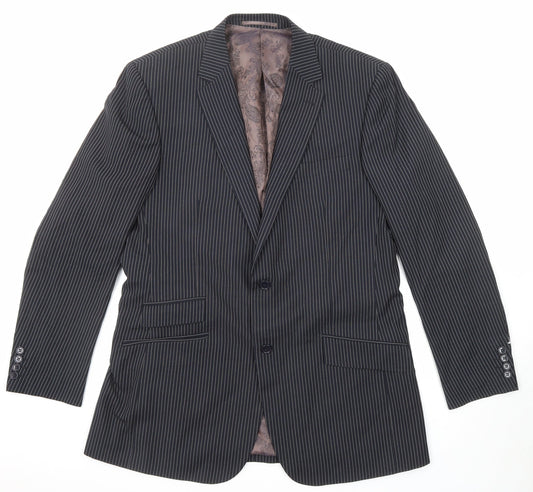 Mens UK Size 42 Skopes Regular Black Suit Jacket