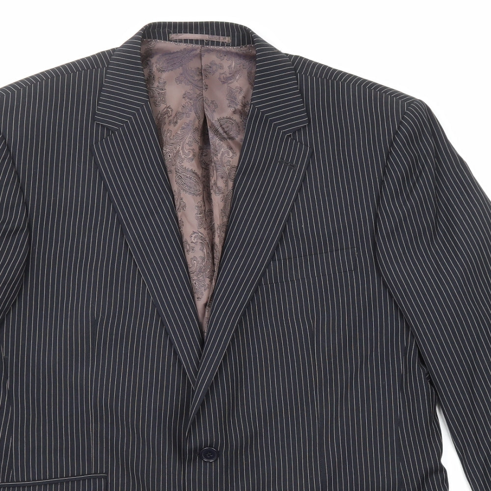 Mens UK Size 42 Skopes Regular Black Suit Jacket