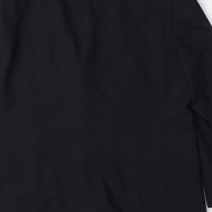 Mens UK Size 44 Varteks Regular Black Suit Jacket