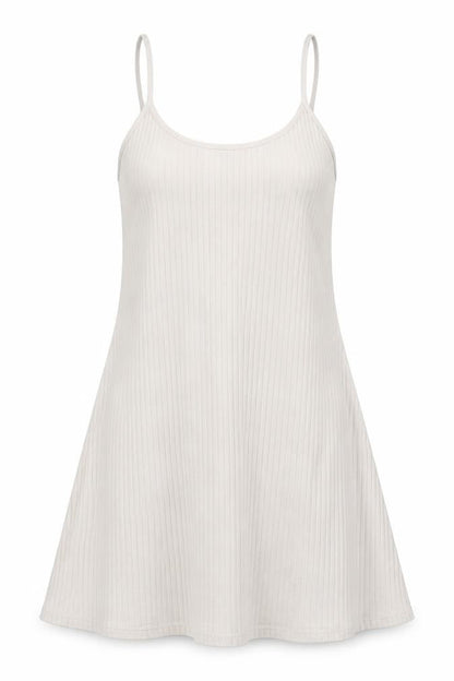 H&M Womens Beige Cotton A-Line Size M Round Neck Pullover - Ribbed
