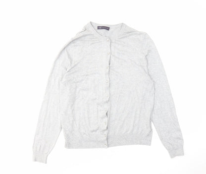 Womens UK Size 18 Marks and Spencer Grey Cardigan Jumper