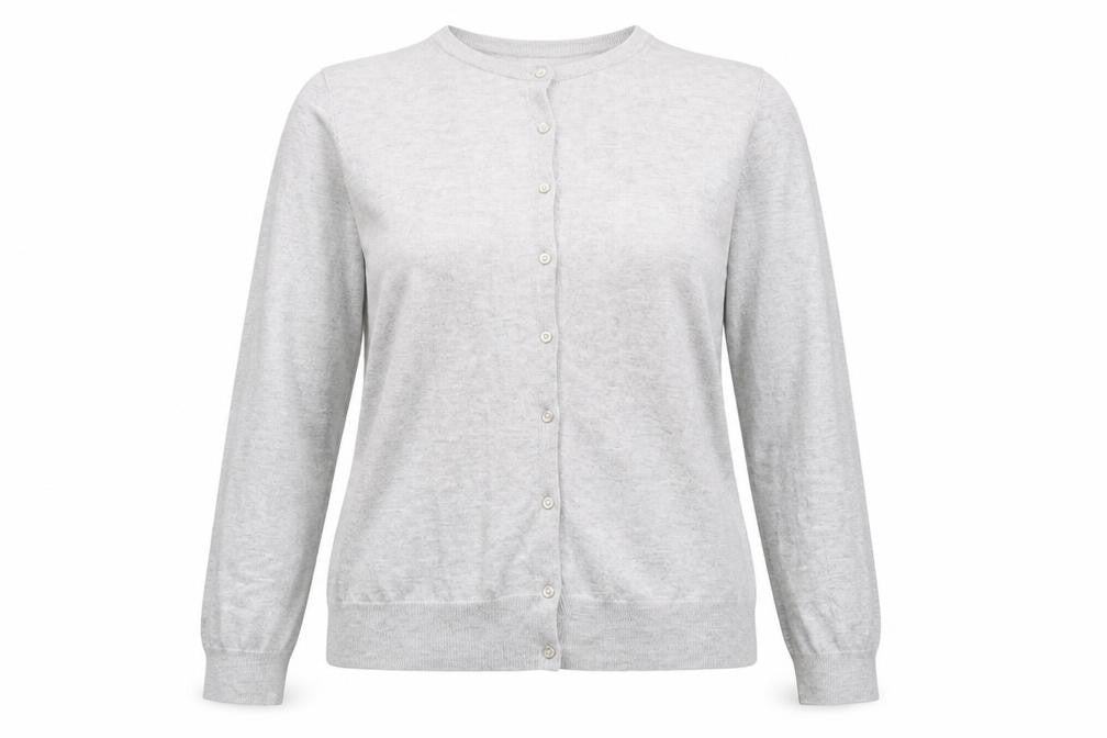 Womens UK Size 18 Marks and Spencer Grey Cardigan Jumper