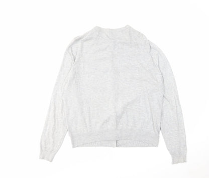 Womens UK Size 18 Marks and Spencer Grey Cardigan Jumper