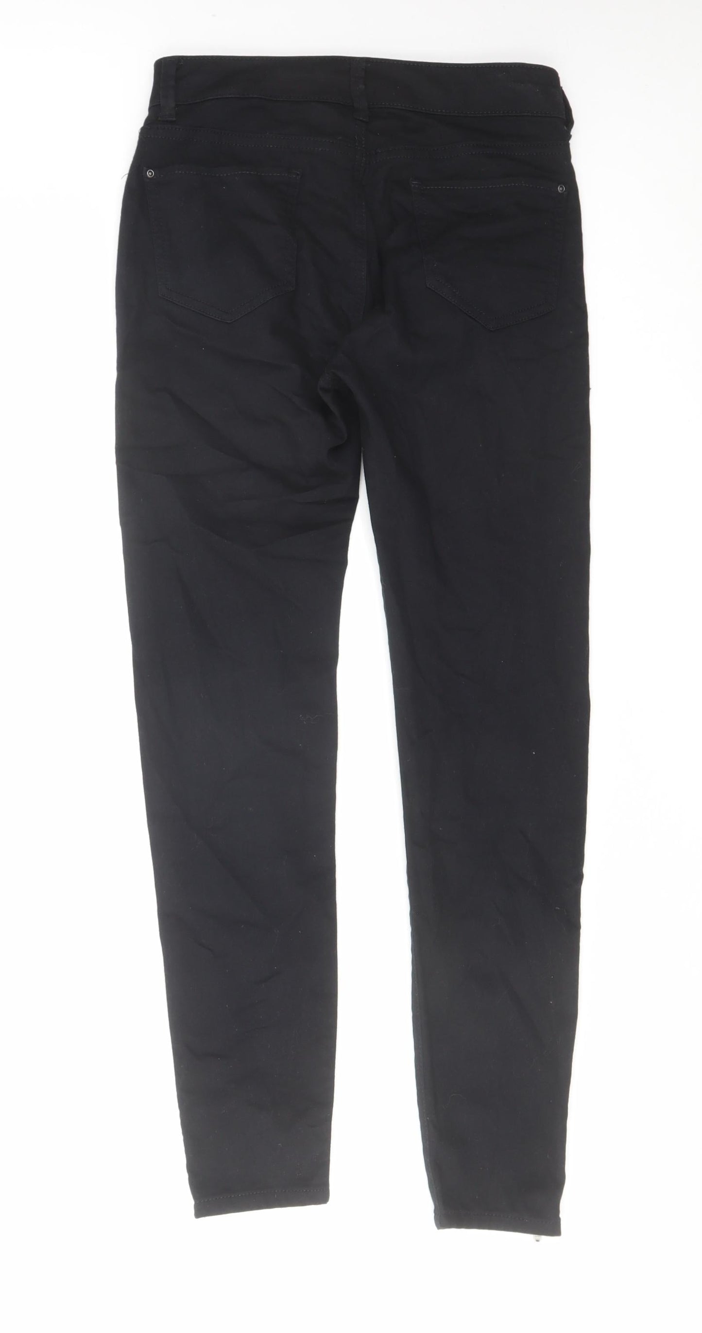 Womens UK Size 8 Marks and Spencer Regular Fit Skinny Black Jeans