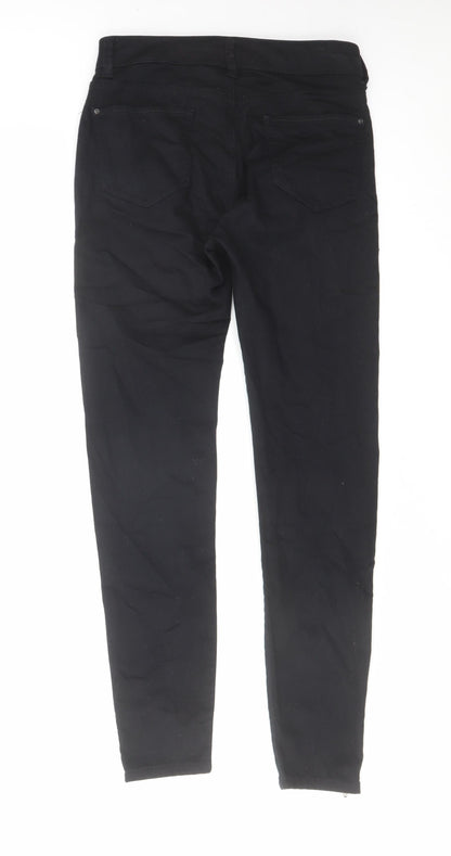 Womens UK Size 8 Marks and Spencer Regular Fit Skinny Black Jeans