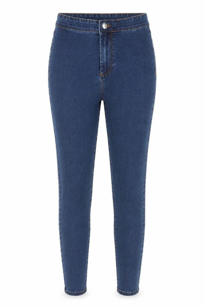 Womens UK Size 10 Denim & Co. Regular Fit Skinny Blue Jeans